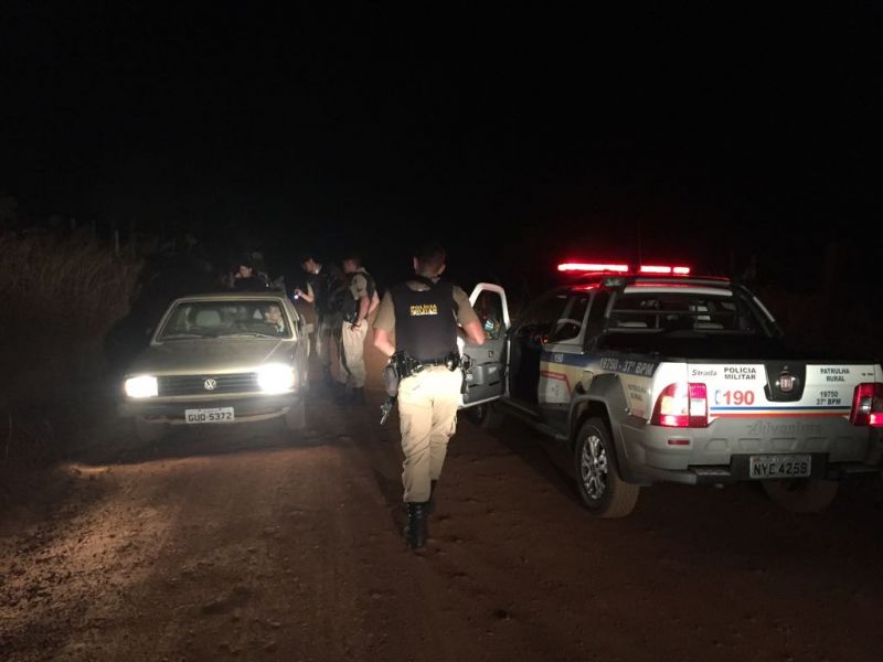  Polícia Militar realiza operação preventiva na zona rural do município de Perdizes